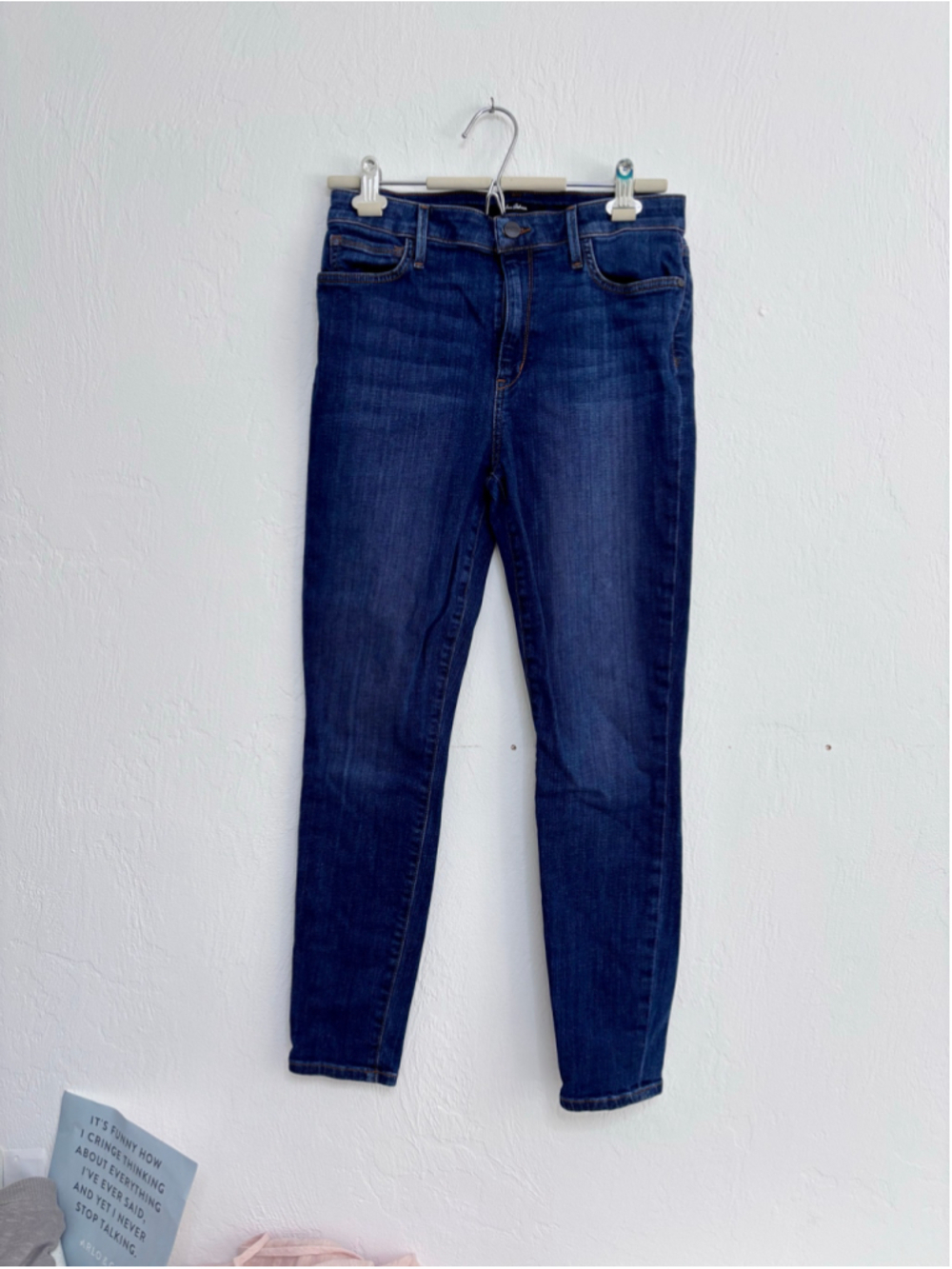 Women's Sam Edelman The Stiletto High Rise Skinny Jeans Blue Size 30